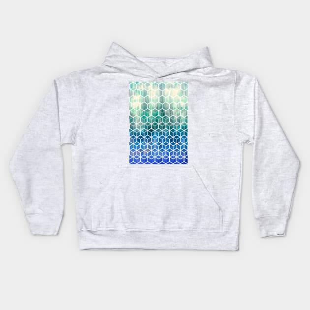 The Geometry of Bees and Boxes Kids Hoodie by micklyn